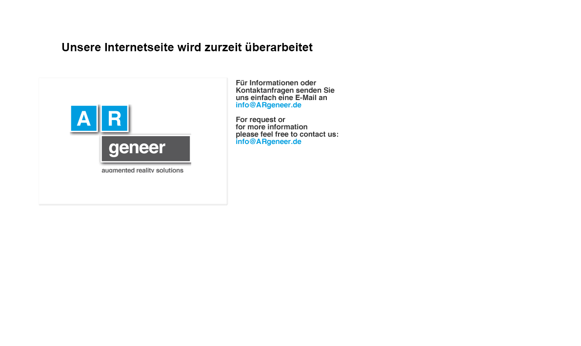 ARgeneer - Augmented Reality Solution